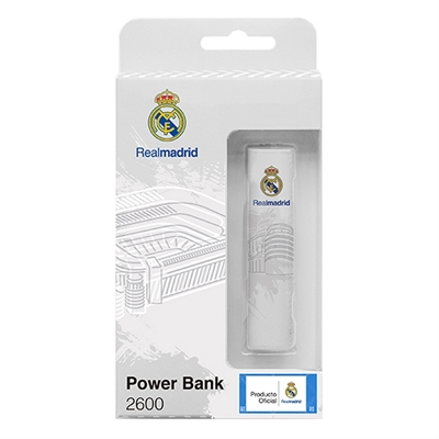 Real Madrid Powerbank 2600mah Logotipo